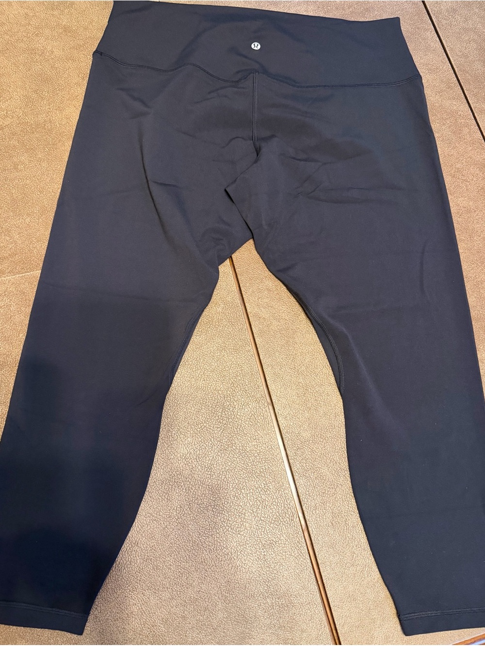 lululemon athletica Black High-Rise Leggings, size 18, NWOT, $44